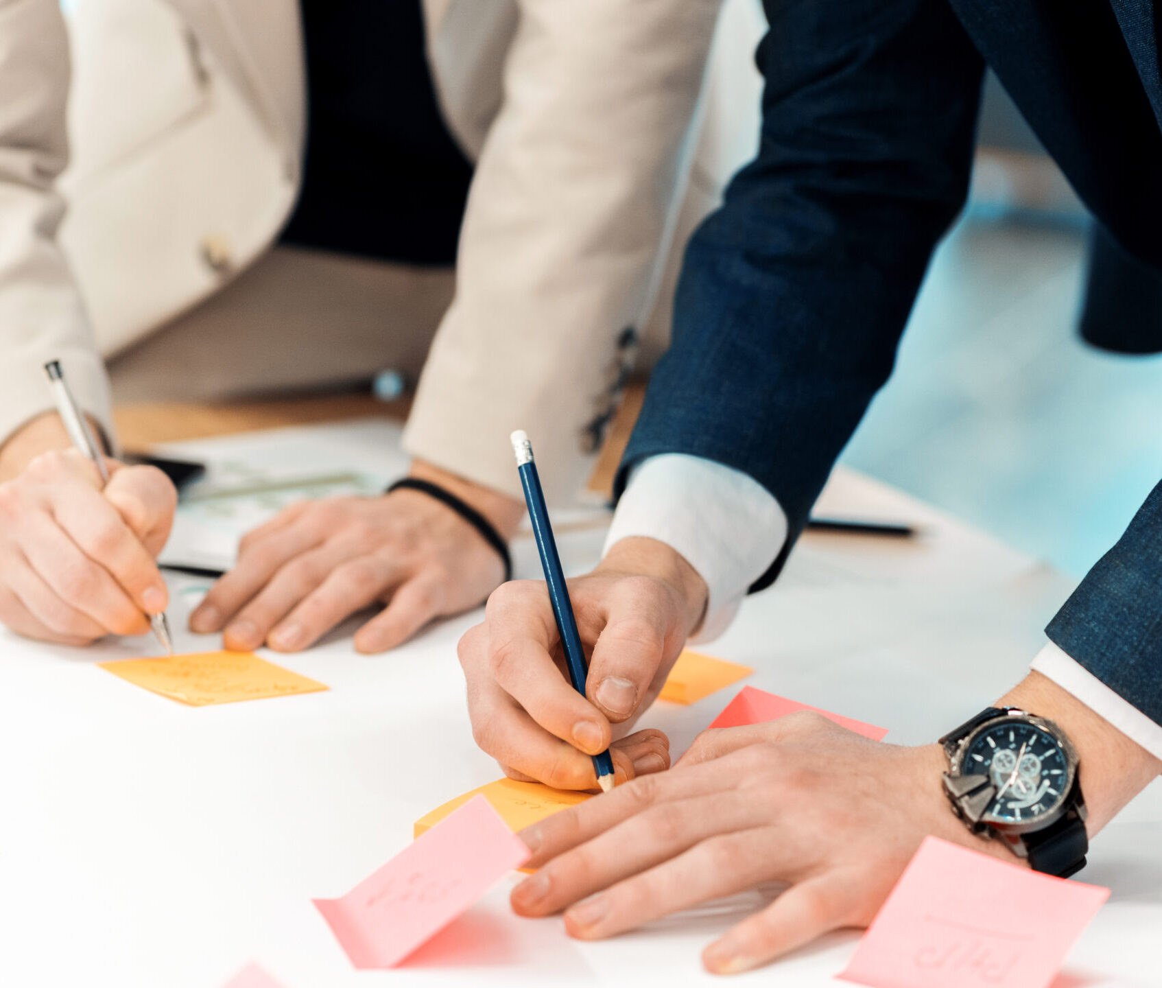 business planning and process optimization with note-taking